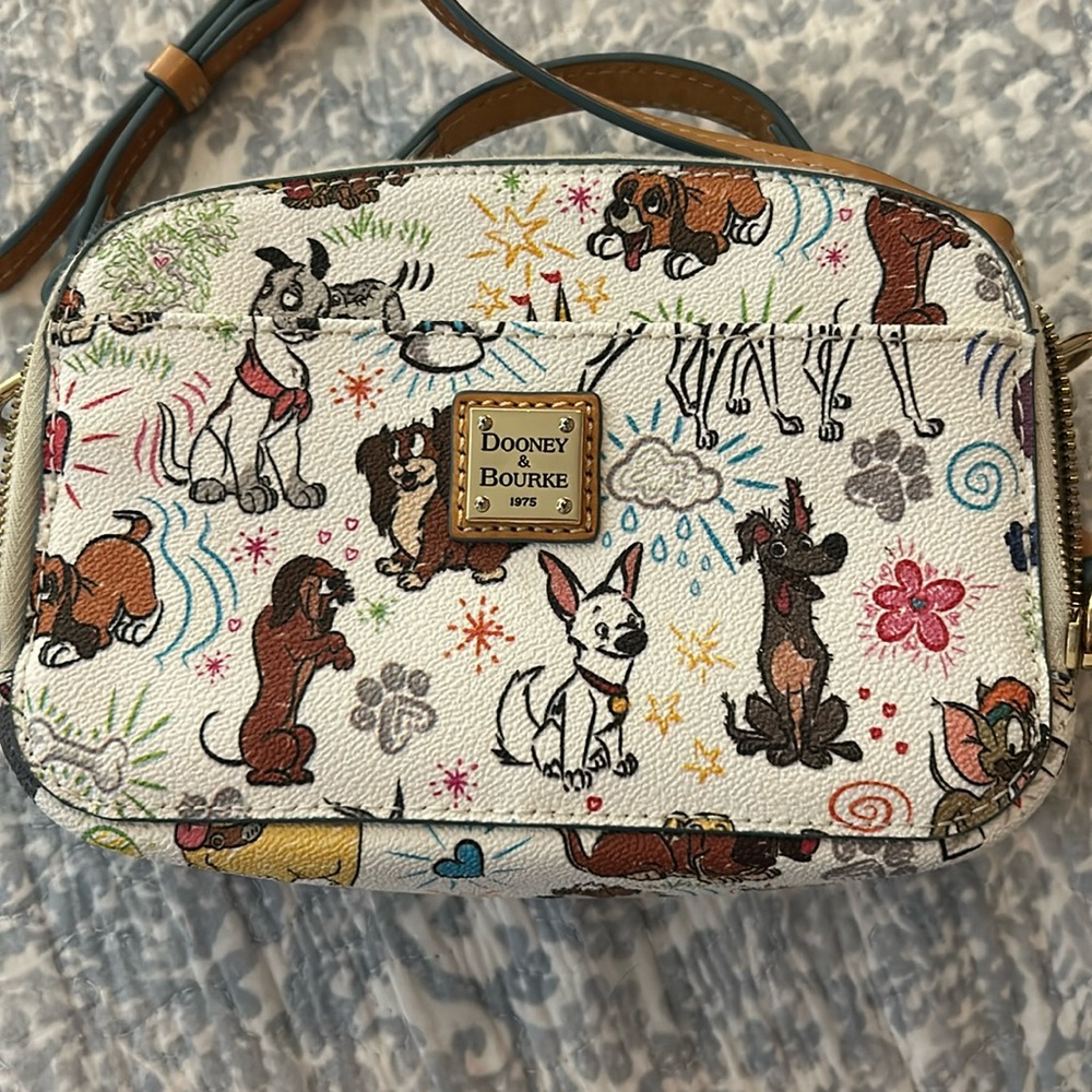 Disney Dooney & Bourke Dogs Ambler Crossbody Handbag